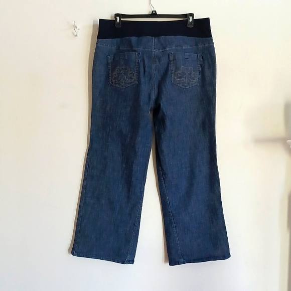 Lane Bryant Stretch Maternity Jeans 18 - Picture 5 of 9